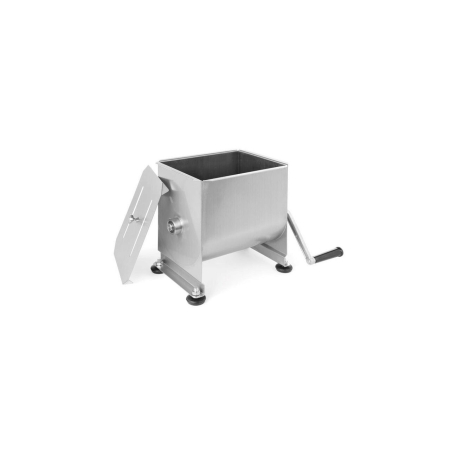 Aparat manual pentru mixare/amestecare carne pentru carnati, capacitate 18 L, 7kg, inox AISI [2]