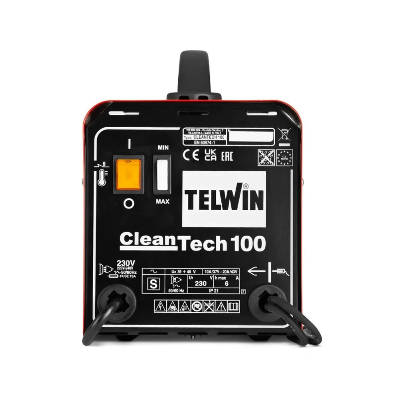 Aparat pentru curatarea sudurii TIG și MIG  inoxului, TELWIN CLEANTECH 100 [4]
