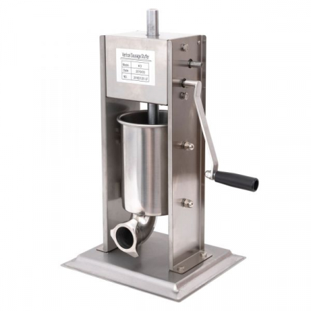 Masini de carnati ( CARNATARI ) - Aparat umplut carnati, Elefant ML-S3, mecanic, inox integral, 3 Kg + 6 Palnii