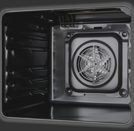 Aragaz electric Hansa, 60 cm, 4 zone, 8 functii, grill, ventilator, sertar depozitare, 62 L, clasa A, alb [3]