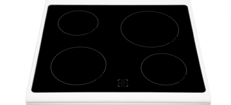 Aragaz electric Hansa, 60 cm, 4 zone, 8 functii, grill, ventilator, sertar depozitare, 62 L, clasa A, alb [2]