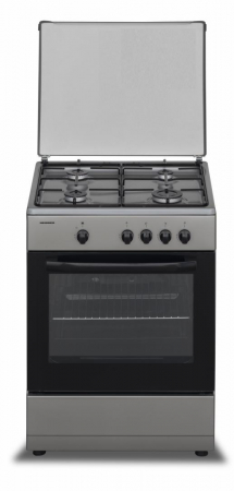 Pachet - Aragaz Heinner HFSC-SME60SL, Gaz, 60 cm, Argintiu + Hota traditionala absorbție 326.4 m3/H [4]