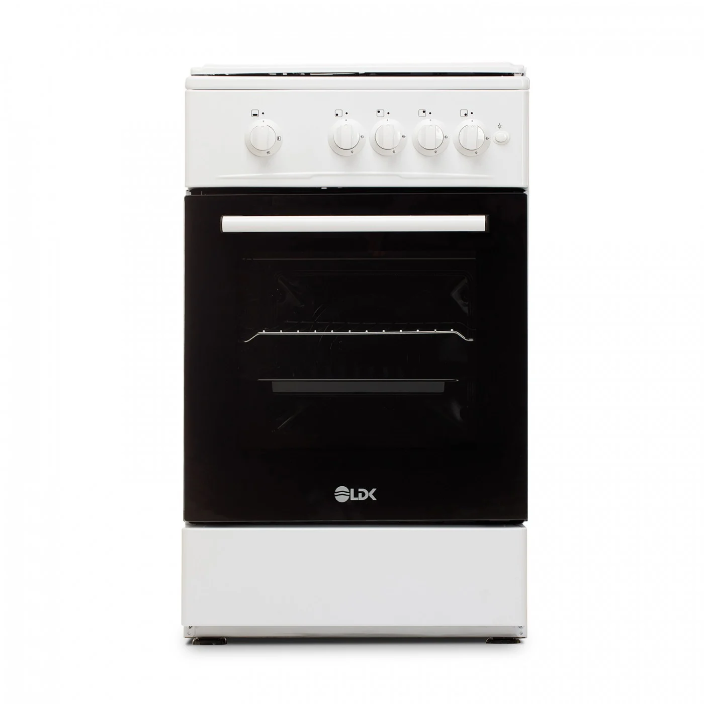 Aragaz LDK 5050 A WH RMV LPG, Gaz, 4 Arzatoare, Aprindere electrica, Capac metalic, 50 x 50 cm, Alb [1]