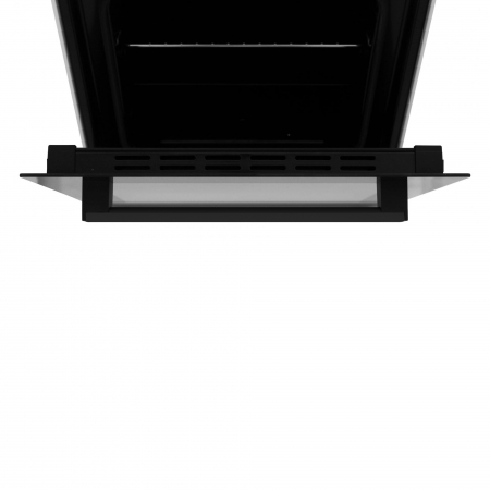 Aragaz Samus SM450BSS, 4 arzătoare, 50x50 cm, cuptor pe gaz 49L, siguranță plită + cuptor, gri-aluminiu [1]