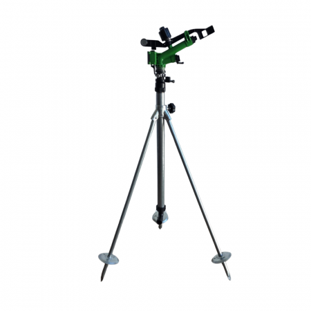 Aspersor cu impact, 1 tol, 3 duze, trepied inalt 1 m [1]