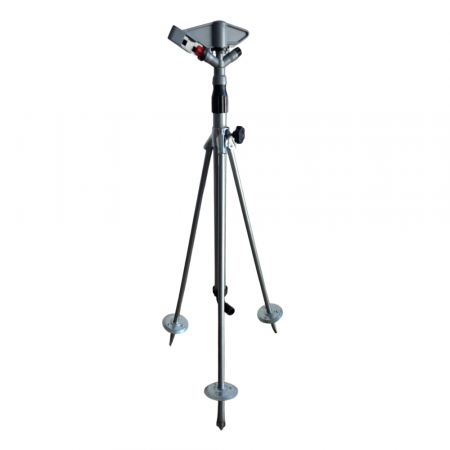 Aspersor cu impact din plastic, trepied telescopic, 1 tol, duza 6,5 mm, raza 360° [3]