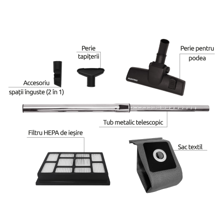 Aspirator cu sac Albatros Bella [3]