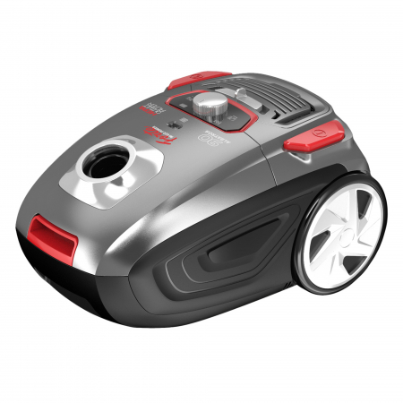 Aspirator cu sac Albatros Forte 90 Eco, 900 W, Sac textil 3 L, Filtru Hepa, Rosu/Gri [1]