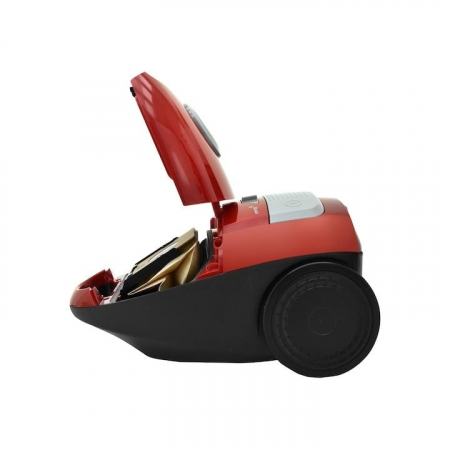 Aspirator cu sac Vivax VC-700R, 700W, filtru HEPA 12, Rosu [1]
