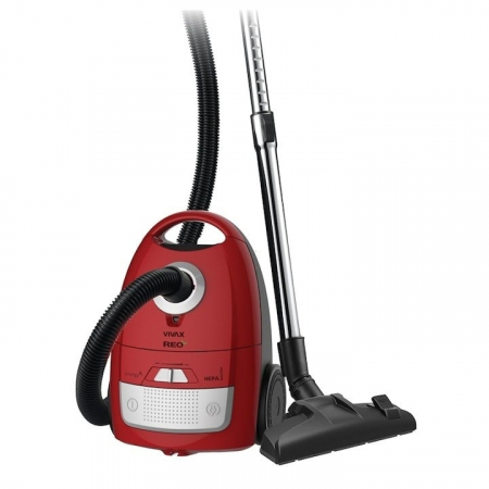 Aspirator cu sac Vivax VC-700R, 700W, filtru HEPA 12, Rosu [9]