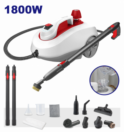 Aspiratoare uscat, umed si cenusa - Curatator cu aburi 1800W, rezervor 1.3L, max 5 bar - EMSC1515, EMTOP