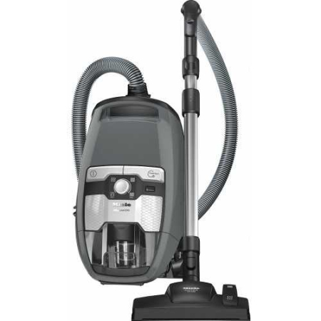 BRICOLAJ - Aspirator fără sac Miele Vortex, 890 W, capacitate colectare 2 L, tehnologie ComfortClean, filtru igienic Lifetime, putere de aspirare reglabilă, rază de operare 11 m, cablu 7.5 m, 76 dB, Gri
