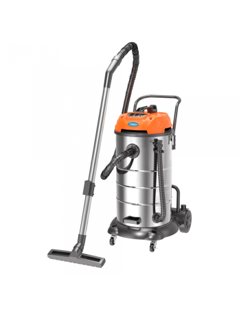 Aspirator Multifunctional Limpio LWD-90X3 Umed-Uscat, 90L, 3600W, 3 Motoare, 22 kPa, cu Sac, Suflare, Inox [4]
