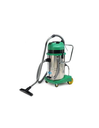 BRICOLAJ - Aspirator Multifunctional Limpio SC602J Umed-Uscat, 60L, 2000W, 2 Motoare, 25 kPa, Debit 106 l/s, Inox