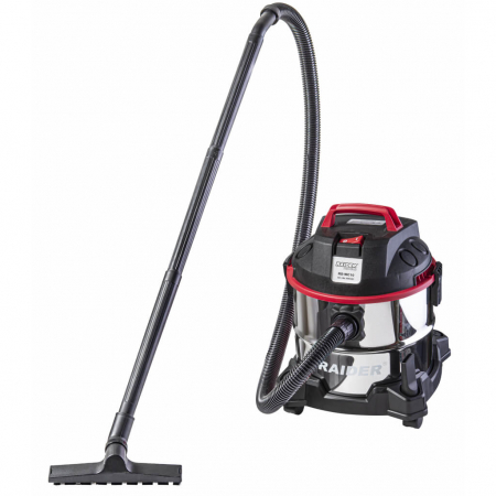 Aspiratoare uscat, umed si cenusa - Aspirator umed&uscat 1250W 20L Inox RD-WC10 Raider Power Tools