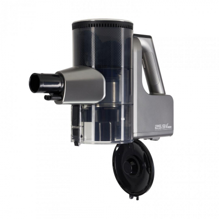 Aspirator vertical HEINNER VERTICLEAN PRO HSVC-MBD25.9S, filtrare ciclonica, acumulator li: 25.9v, putere: 450w si 3 viteze, autonomie max 20 min, capacitate 0.7l, filtru hepa, silver [1]