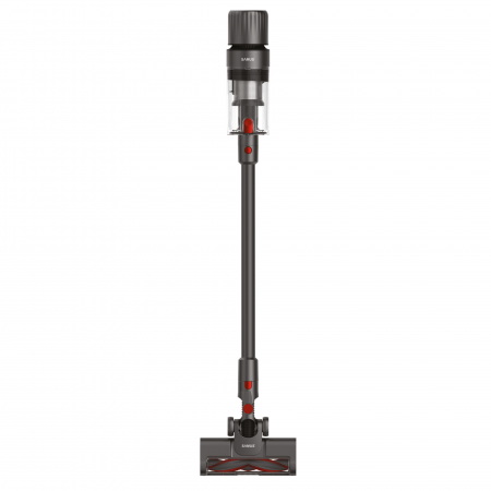 Aspirator vertical Samus Storm Air Force, ciclonic, aspirare uscata, pentru uz casnic si auto, filtru Hepa + inox, 0.65 litri, perie motorizata rotativa cu LED-uri, 2 trepte de putere, Gri [1]
