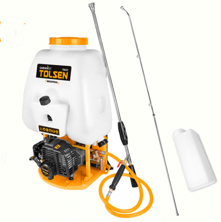Pompe de stropit atomizoare - Atomizor TOLSEN industrial 20 LITRI, CU TIJA, 750W, debit 1.6 l/min, 2,5 bar