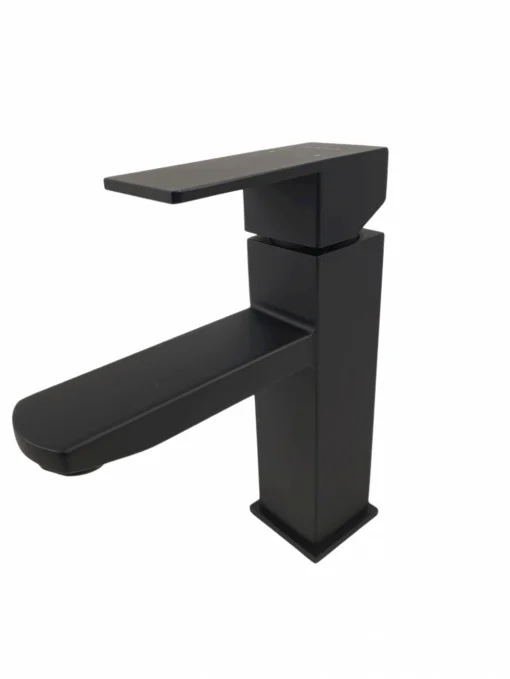 Baterie de bucatarie din otel inoxidabil MIXXUS, Culoare neagra, Monocomanda, Racorduri incluse [1]
