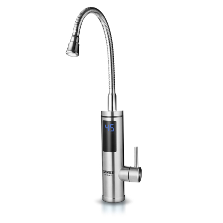 Electronice & Electrocasnice - Baterie Electrică Instant pentru Încălzirea Apei 3300W, FLEX STYLE 2, cu Afișaj LED, Pipă Flexibilă Inox 360°, Protecție ELCB, IPX4