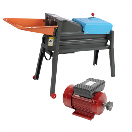 ZOOTEHNIE - Batoza de porumb cu motor de 2.2KW, 2800 Rpm Micul Fermier 1500-2000kg/h, GF-1140 + GF-1157