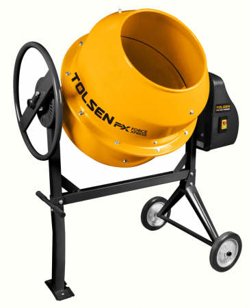 Betoniere - Betoniera 140 L, 550 W, 32rpm, Industrial - Tolsen