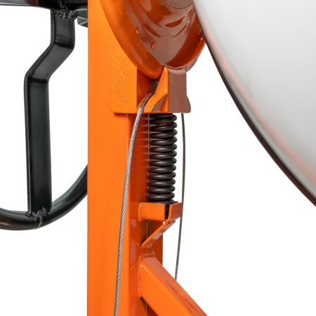 Betonieră electrică RURIS BETALUX 3000X, 1800W, cuvă 300L, 29.5 rpm, IP44, pedală de picior, roți 10”, grosime cuvă 1.8–2.1 mm, construcție robustă, eficientă pentru construcții [9]