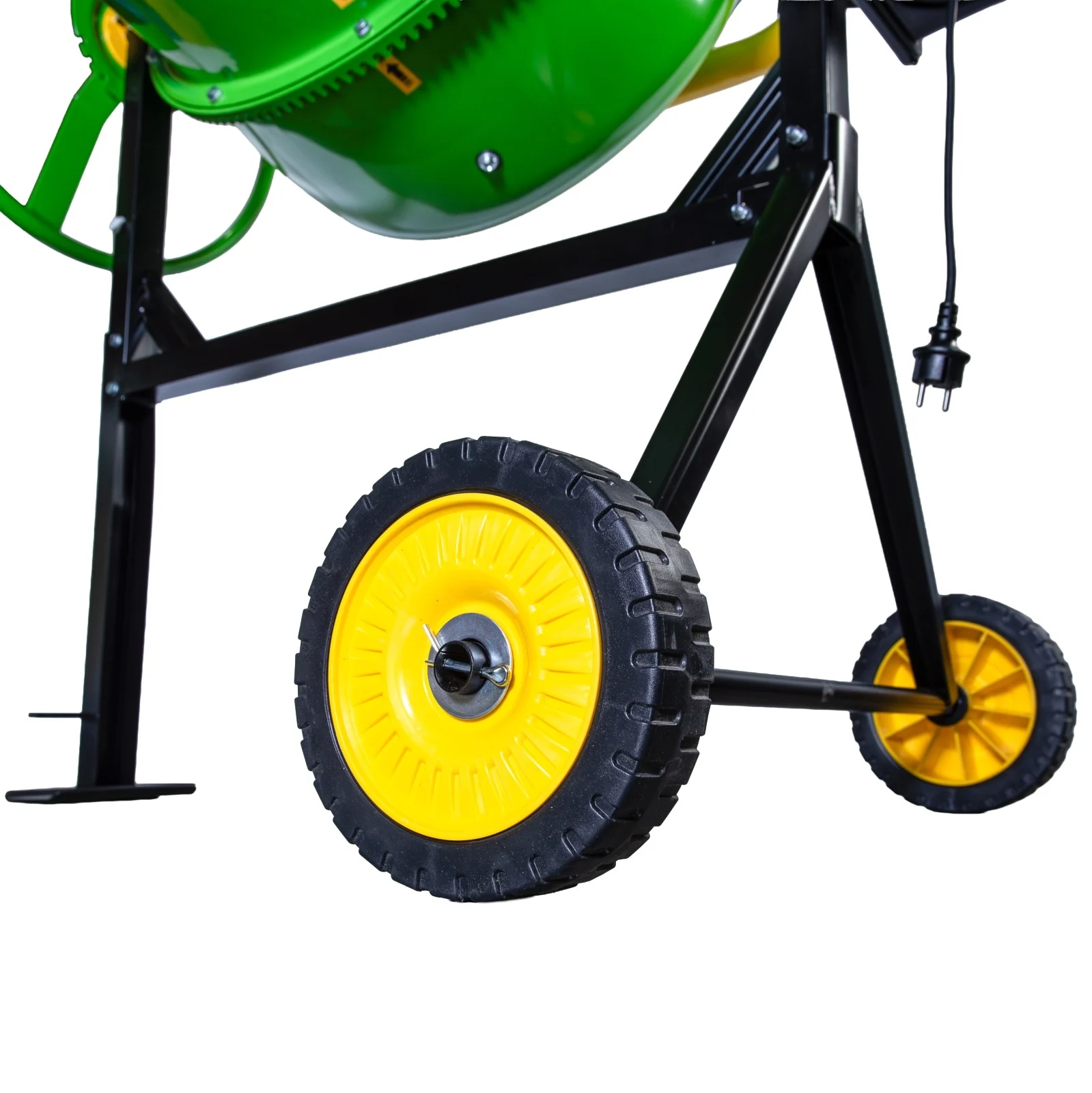 Betonieră profesionala PARTNERPRO PPB205, capacitate cuva 205 L, putere motor 1250 W, rotatii cuva 29,5 rot/min, coroana din fonta [3]