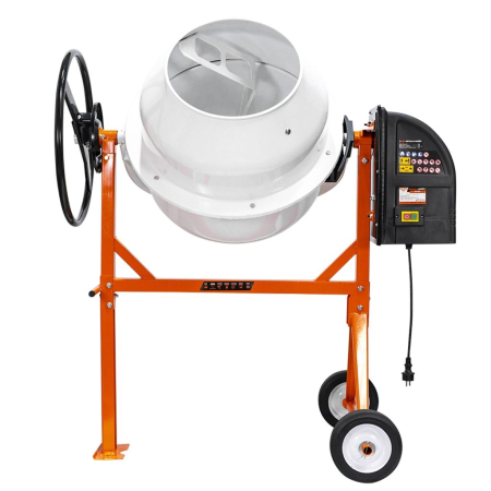Betoniere - Betonieră RURIS BETALUX 1200X, Motor Electric 650 W, Cuva 120 L, 26.6 rotații/min, Grosime cuvă 1.1–1.7 mm, IP44, Roți 8”