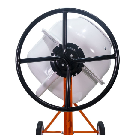 Betonieră RURIS BETALUX 1600X, Motor Electric 950 W, Cuva 160 L, 29.5 rotații/min, Grosime cuvă 1.2–1.8 mm, Pedală de picior, IP44, Roți 8” [4]