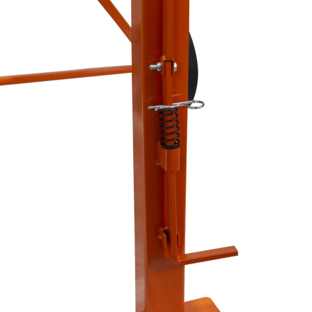 Betonieră RURIS BETALUX 1600X, Motor Electric 950 W, Cuva 160 L, 29.5 rotații/min, Grosime cuvă 1.2–1.8 mm, Pedală de picior, IP44, Roți 8” [6]