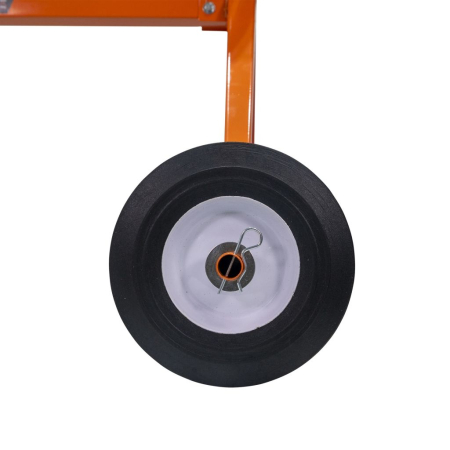 Betonieră RURIS BETALUX 1800X, Motor Electric 950 W, Cuva 180 L, 29.5 rotații/min, Grosime cuvă 1.2–1.8 mm, Pedală de picior, IP44, Roți 10” [7]
