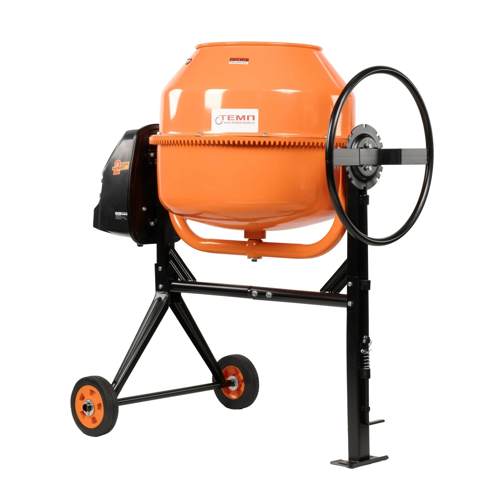 Betoniera Temp HCM 600, 1000W, 180L, coroana din fonta [1]