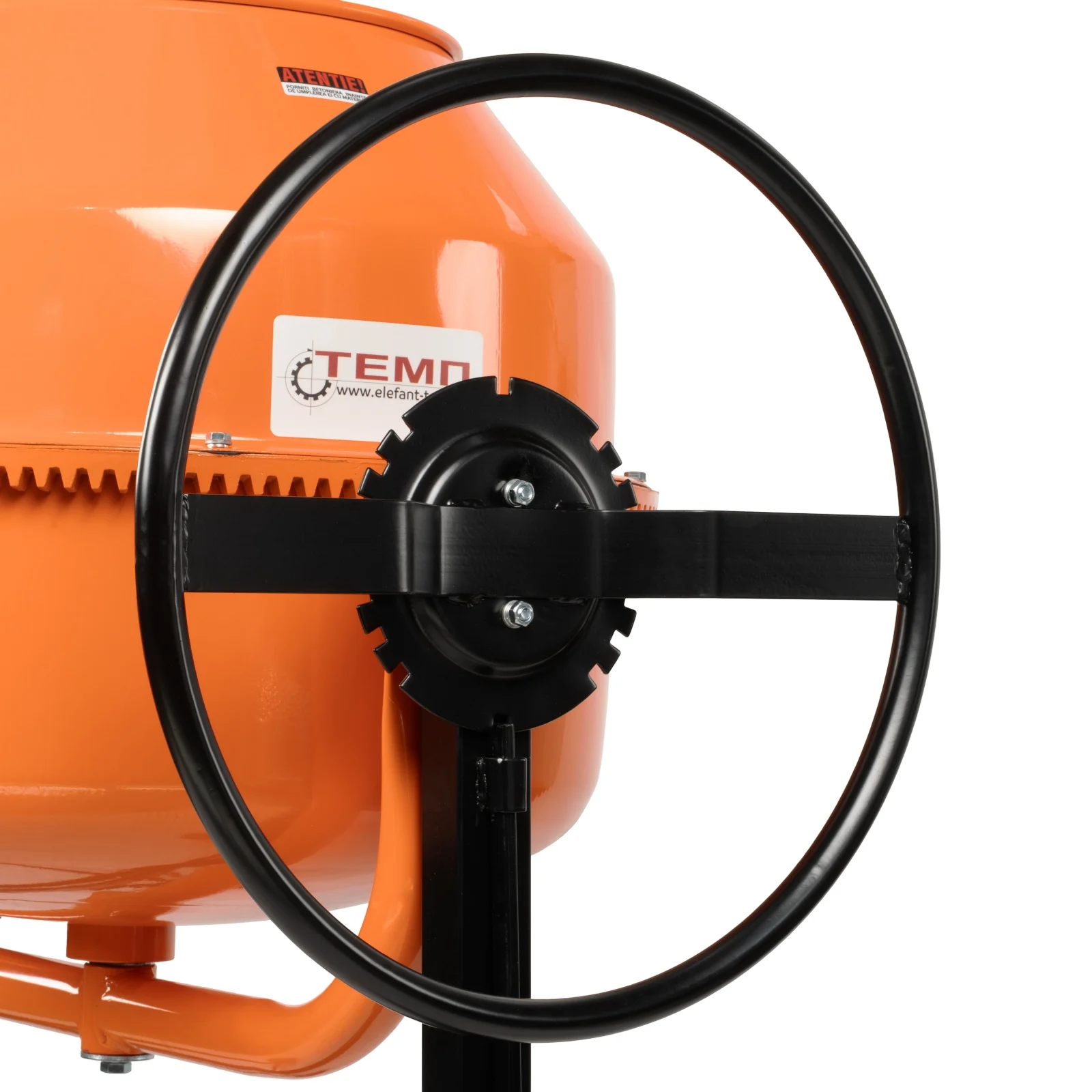 Betoniera Temp HCM 600, 1000W, 180L, coroana din fonta [6]