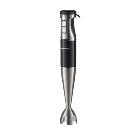 Blender de Mână Heinner HB-1000XBK, 1000 W, Viteză Variabilă + Turbo, Picior și Lame Inox, Tocător 500 ml, Cană Mixare 700 ml, Tel Inclus [1]
