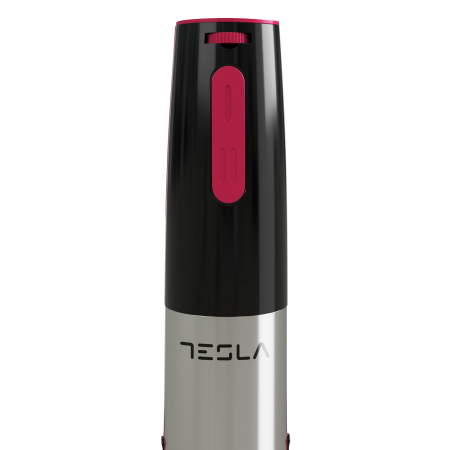 Blender de mana Tesla HB300BX, 600W, 2 viteze, Negru/Rosu/Inox [4]