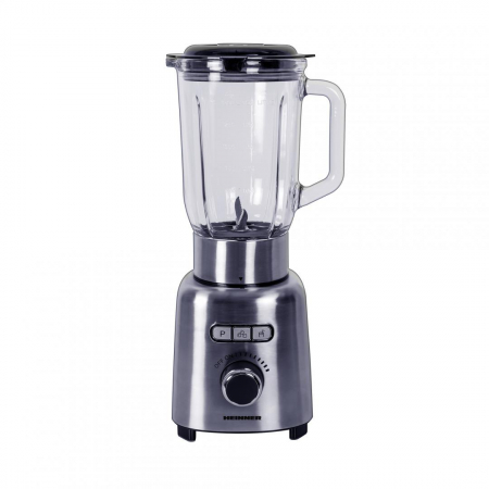 BUCATARIE - Blender Heinner HBL-ICE1000XMC, 1000 W, 1.5 l, Viteza variabila, Pulse, Zdrobire gheata, Bol sticla, Inox