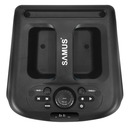 Boxa portabila Samus Miami 5.25, Putere RMS 80 W / de iesire 240 W / PMPO 800 W, Display digital, Bluetooth, FM Radio [1]