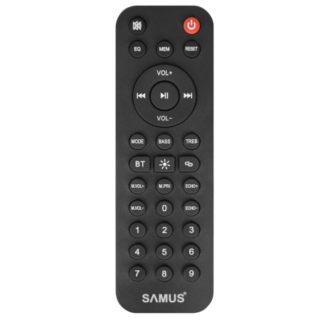 Boxa portabila Samus Miami 5.25, Putere RMS 80 W / de iesire 240 W / PMPO 800 W, Display digital, Bluetooth, FM Radio [15]