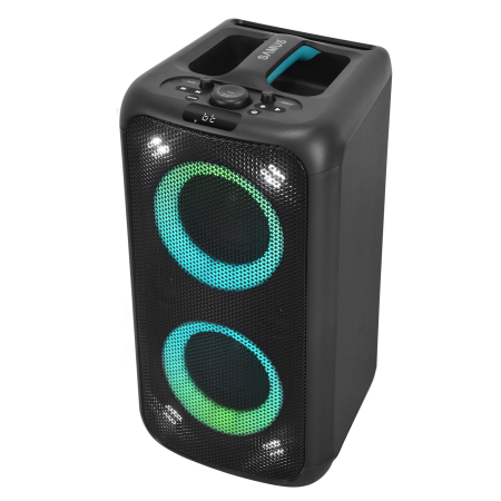 Boxa portabila Samus Miami 5.25, Putere RMS 80 W / de iesire 240 W / PMPO 800 W, Display digital, Bluetooth, FM Radio [10]