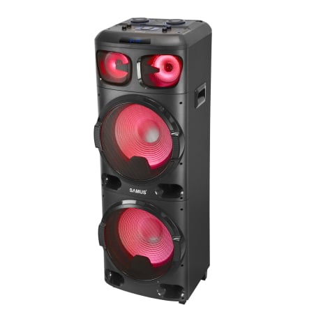 Boxa portabila Samus Phoenix 15, Putere RMS 120 W / de iesire 360 W / PMPO 1200 W, Display digital, Functie True Wireless Stereo [8]