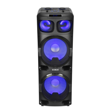 Boxa portabila Samus Phoenix 15, Putere RMS 120 W / de iesire 360 W / PMPO 1200 W, Display digital, Functie True Wireless Stereo [13]
