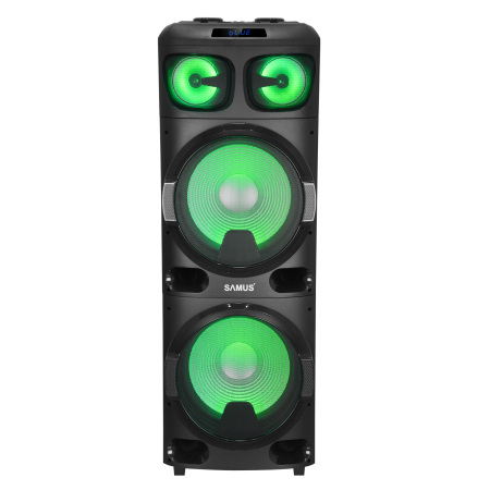 Boxa portabila Samus Phoenix 15, Putere RMS 120 W / de iesire 360 W / PMPO 1200 W, Display digital, Functie True Wireless Stereo [12]