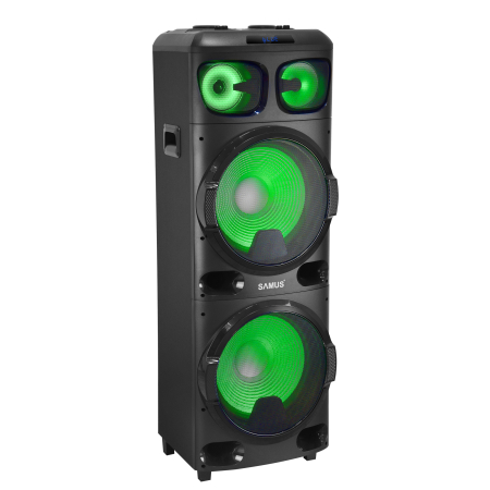 Boxa portabila Samus Phoenix 15, Putere RMS 120 W / de iesire 360 W / PMPO 1200 W, Display digital, Functie True Wireless Stereo [5]