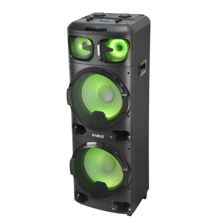 Boxa portabila Samus Phoenix 15, Putere RMS 120 W / de iesire 360 W / PMPO 1200 W, Display digital, Functie True Wireless Stereo [7]