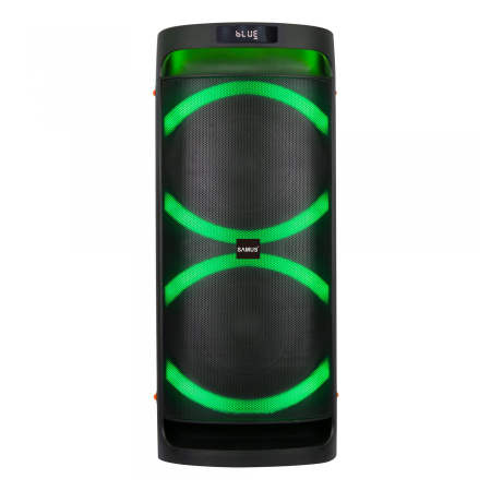 Boxe portabile - Boxă Portabilă Samus ROCKSTAR 8, 1000W PMPO, Bluetooth, FM Radio, Microfon Wireless, Lumini LED