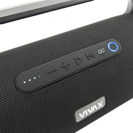 Boxa portabila Vivax BS-261, 60W, 8 ore de redare, Bluetooth, Negru [7]