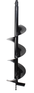 Motoburghie si Accesorii - Burghiu PROCRAFT pentru Motoburghiu, Diametru 100mm, Lungime 800mm