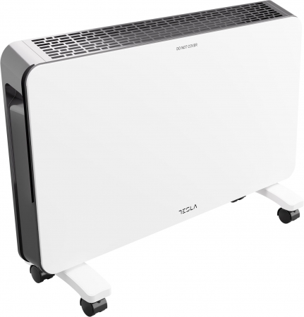 Calorifer electric Tesla PC301WB, 2000W, termostat reglabil cu autoresetare, 3 trepte, protectie supraincalzire, senzor pentru consum optimizat, anti-rasturnare, suprafata acoperita 20-25m2, Alb [2]