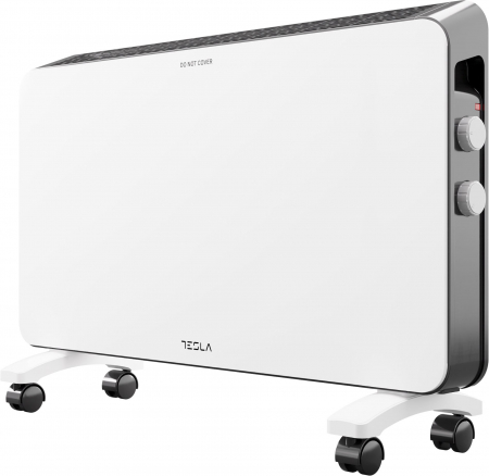 Calorifer electric Tesla PC301WB, 2000W, termostat reglabil cu autoresetare, 3 trepte, protectie supraincalzire, senzor pentru consum optimizat, anti-rasturnare, suprafata acoperita 20-25m2, Alb [5]